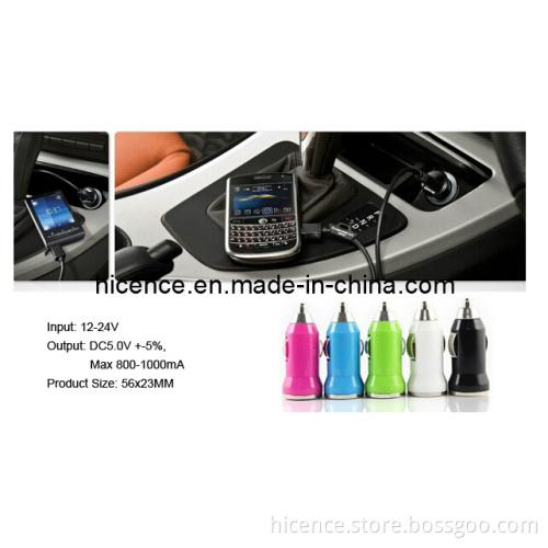 5V 2.1A Mini USB Car Charger for iPhone